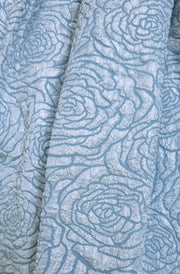 Arabella Rose Textured A-Line Pocket Midaxi Skirt-Blue