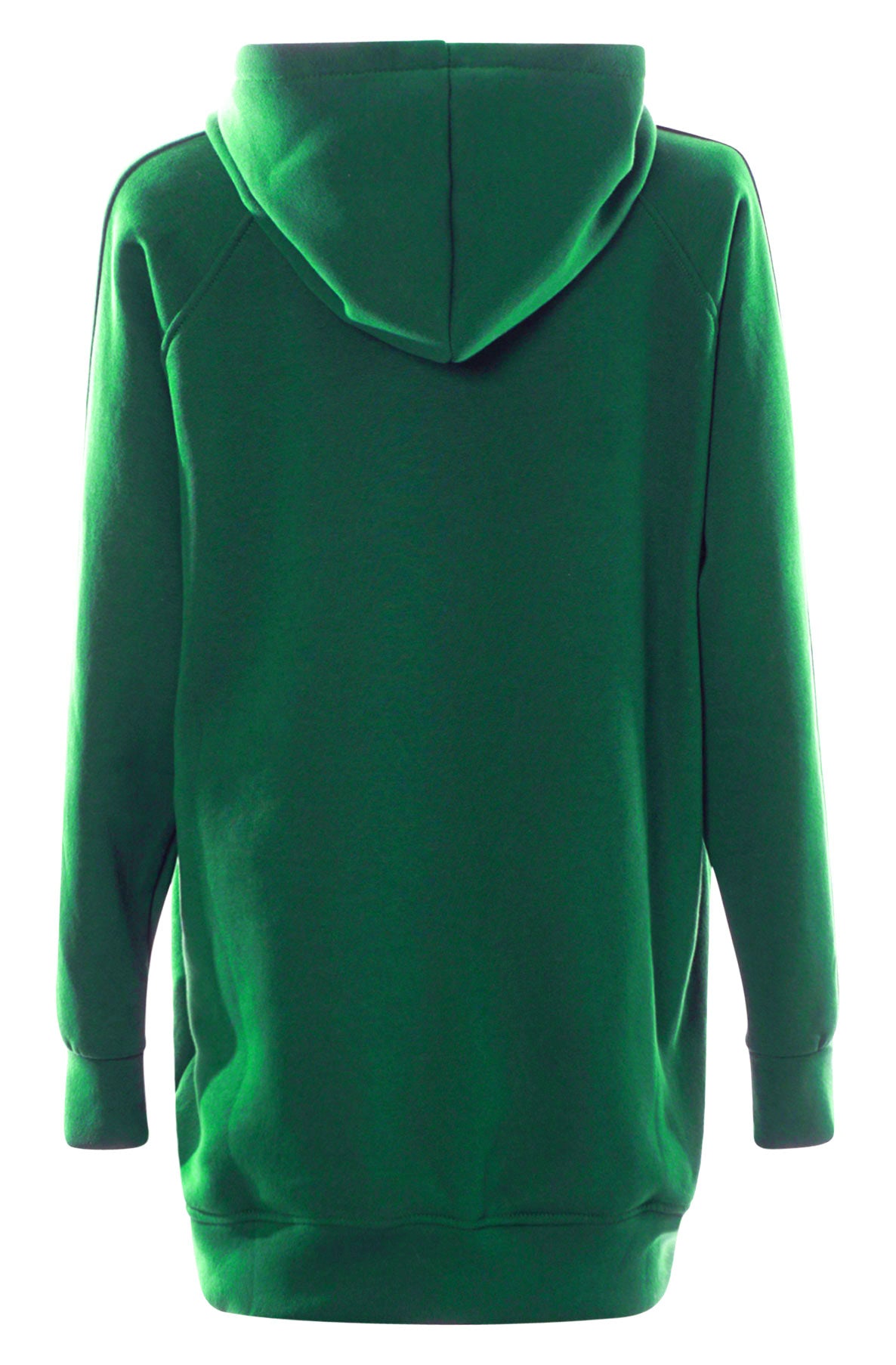 Brooklyn 'NY' Oversized Hoodie Jumper Sweatshirt-Green