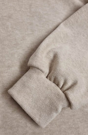 Irma V-Neck Sweater Jumper Dress–Stone