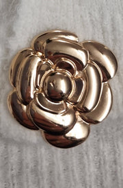 Lora Jewel Button Alpaca Cardigan-Mocha