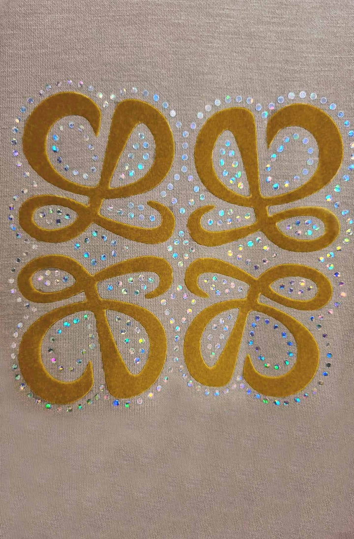 Maris Oversized Embellished Pocket Sweatshirt Top-Stone