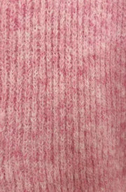 Sophie Melange Style Knitted Cardigan-Pink