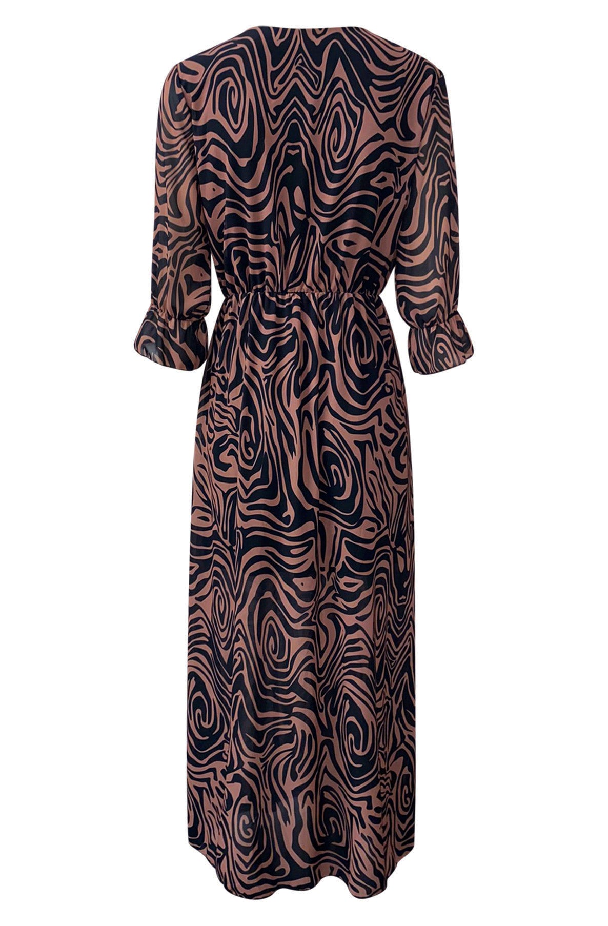 Anya Chiffon Wrap Maxi Dress - Catwalk Wholesale - wholesale clothing