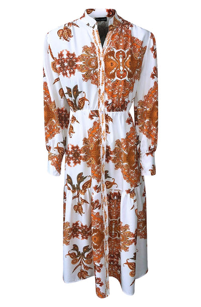 Dionne Paisley Midaxi Dress - Catwalk Wholesale - wholesale clothing
